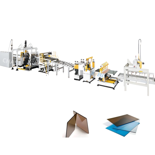 PC sheet extrusion line