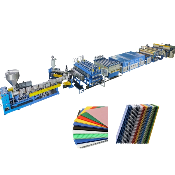 PP Hollow sheet Extrusion line 