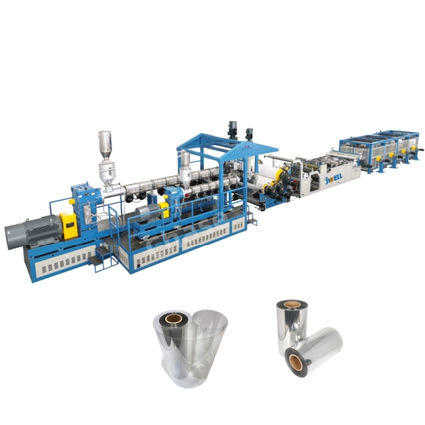 PET sheet Single screw extrusion line 
