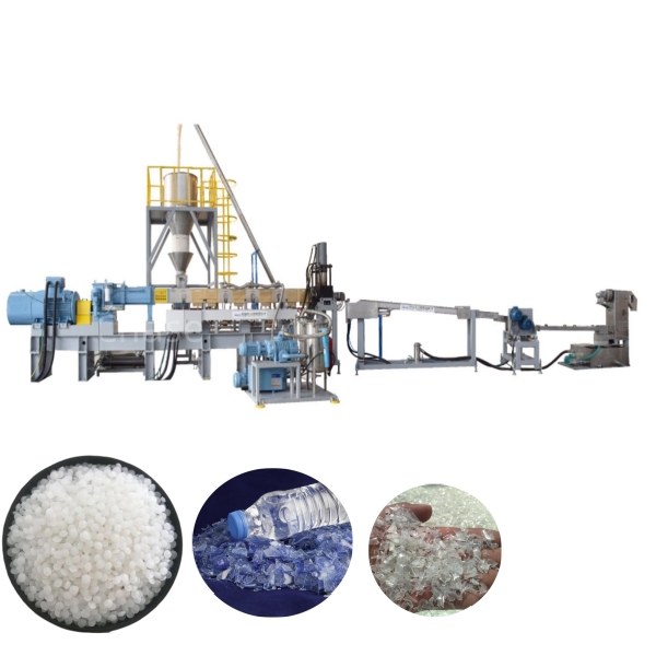 PET Recycling Twin Screw Extruder