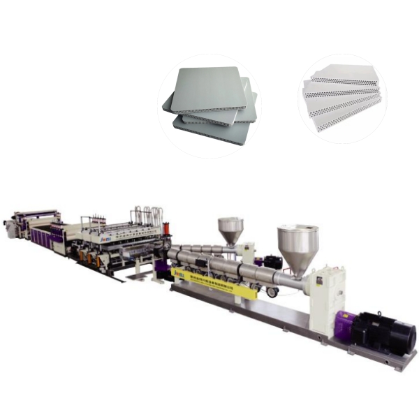 PP hollow plastic construction building formwork board extrusion line