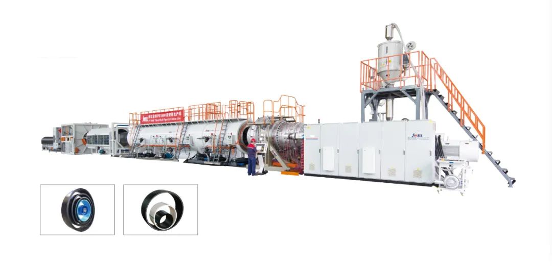 Big Diameter HDPE pipe extrusion line 